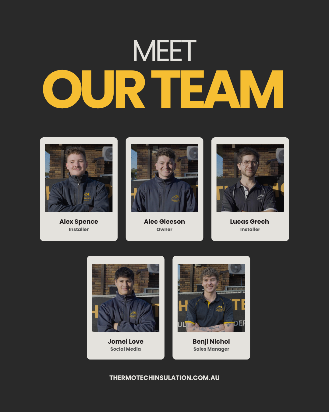 Meet the Thermotech Insulation team